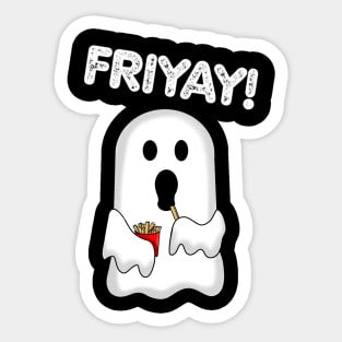 Emoji ghost , tgif friyay Sticker